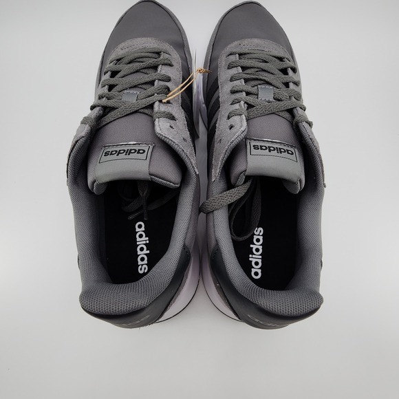 adidas Run 60s 2.0 Shoes Mens 13 Grey Four Carbon Running Sneaker GX1740 NEW‎ main image 9
